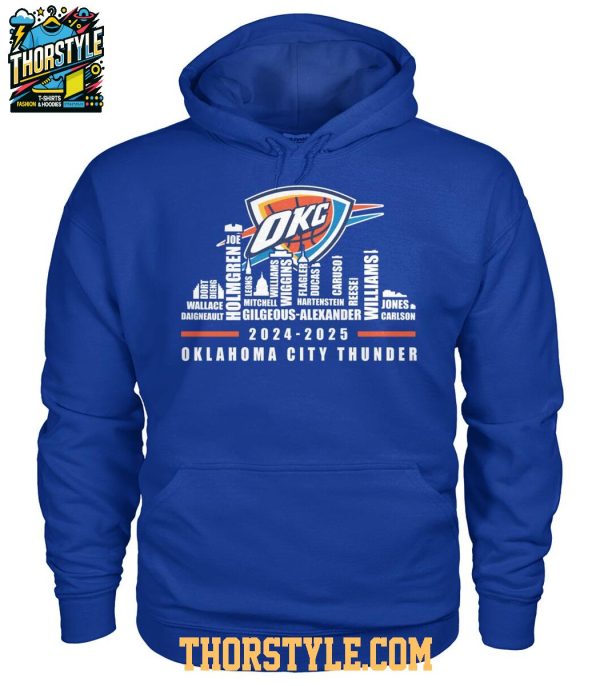 Oklahoma City Thunder Thank You For The Memories 2024-2025 TShirt