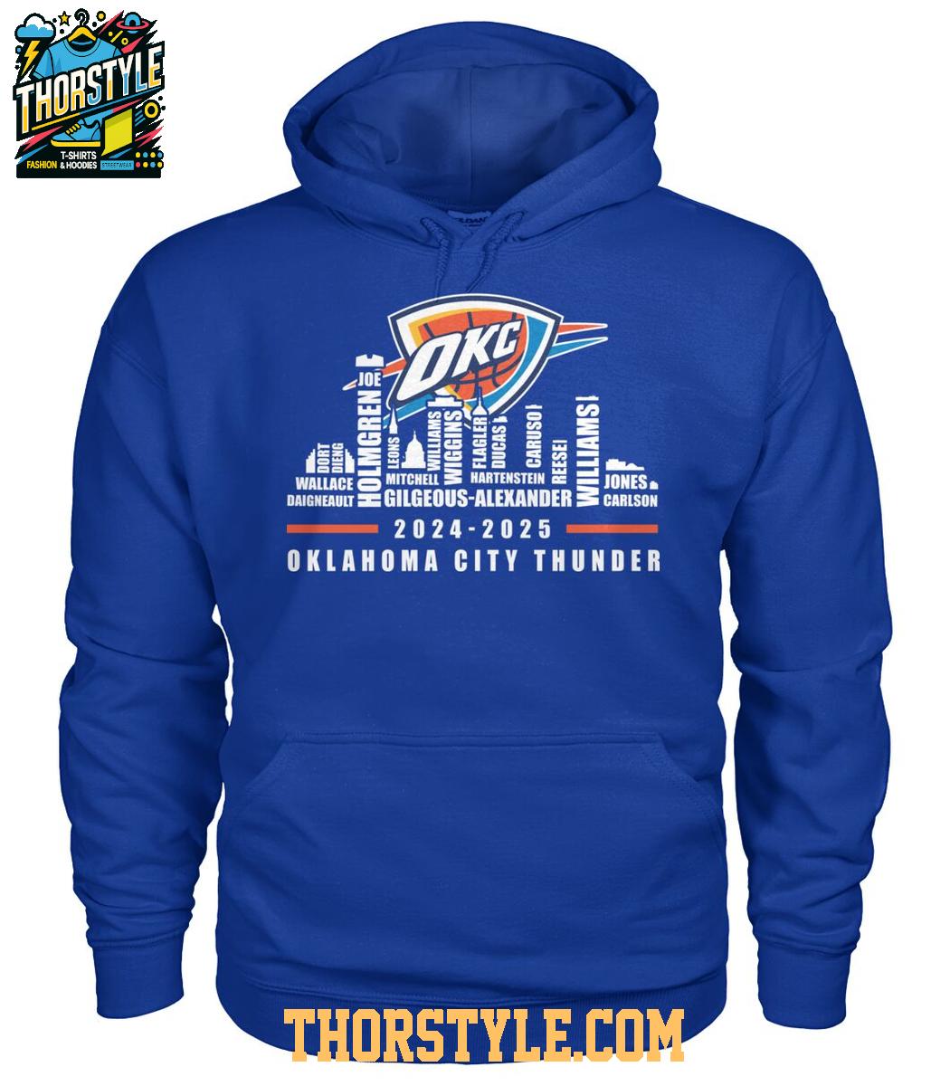 Oklahoma City Thunder Thank You For The Memories 2024-2025 TShirt Oklahoma City Thunder Thank You For The Memories 2024-2025 TShirt