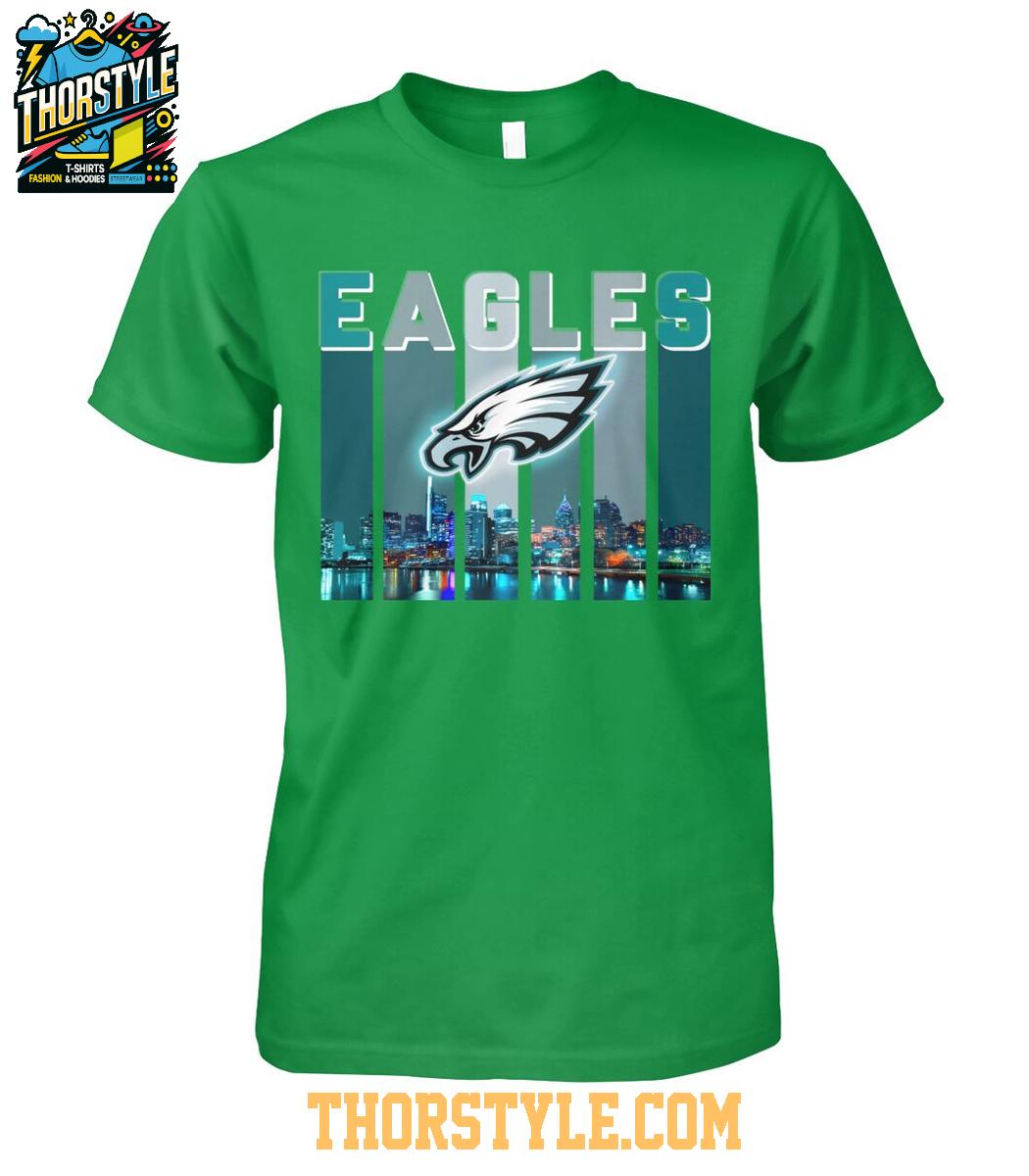 Philadelphia Eagles 2025 The Football King Proud City Tshirt Philadelphia Eagles 2025 The Football King Proud City Tshirt