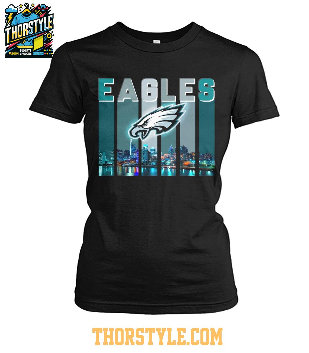 Philadelphia Eagles 2025 The Football King Proud City Tshirt Philadelphia Eagles 2025 The Football King Proud City Tshirt