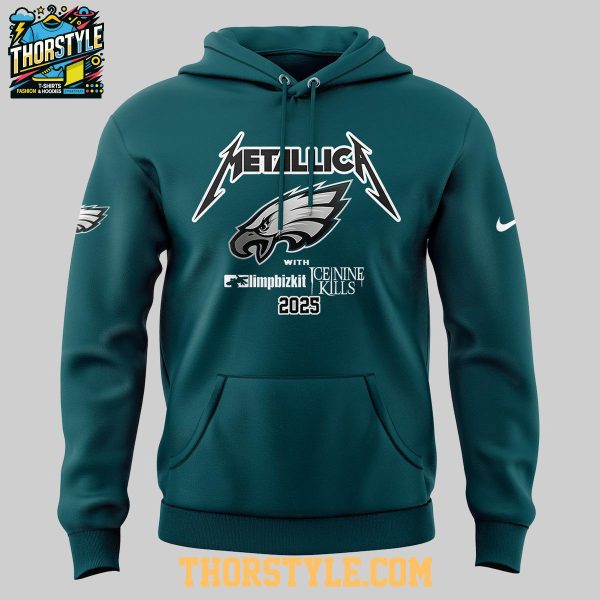 Philadelphia Eagles M72 World Tour 2025 Lincoln Financial Field Hoodie T-Shirt