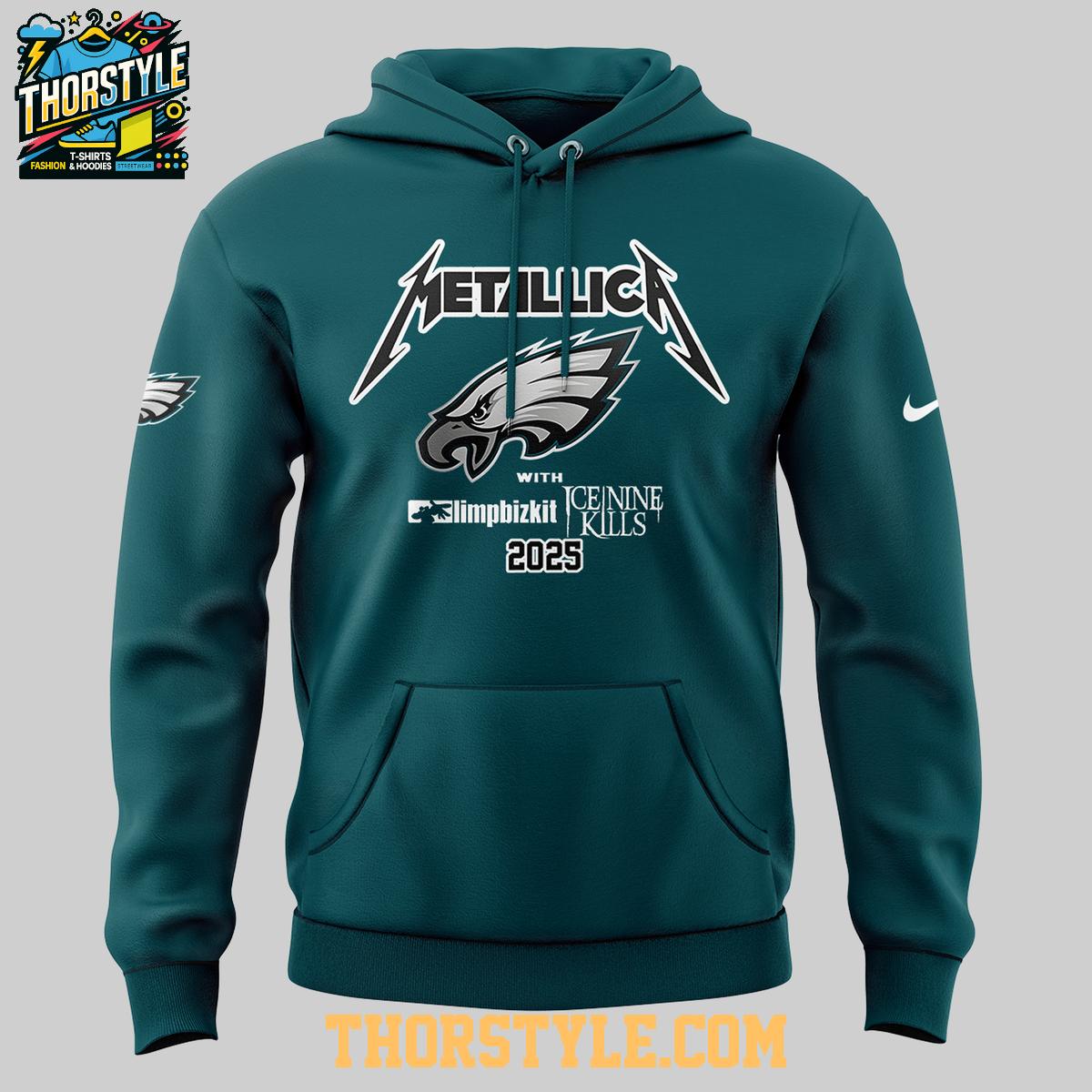 Philadelphia Eagles M72 World Tour 2025 Lincoln Financial Field Hoodie T-Shirt Philadelphia Eagles M72 World Tour 2025 Lincoln Financial Field Hoodie T-Shirt
