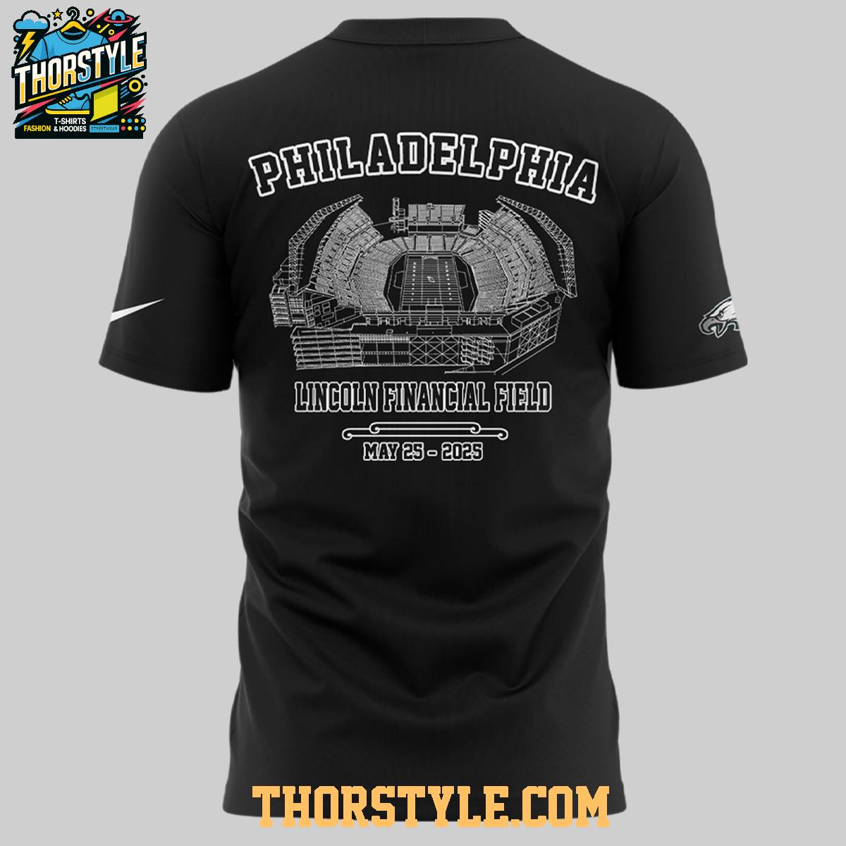 Philadelphia Eagles M72 World Tour 2025 No Repeat Weekend Hoodie T-Shirt Philadelphia Eagles M72 World Tour 2025 No Repeat Weekend Hoodie T-Shirt