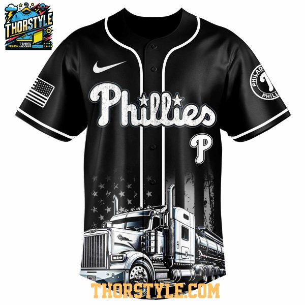 Philadelphia Phillies Nation Truck Driver Appreciation Week 2025 Baseball Jersey