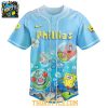 Philadelphia Phillies SpongeBob Squarepants 2025 Rainbow Baseball Jersey