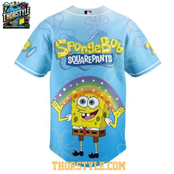 Philadelphia Phillies SpongeBob Squarepants 2025 Rainbow Baseball Jersey