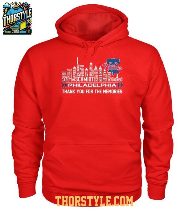 Philadelphia Phillies Thank You For The Memories 2024-2025 TShirt