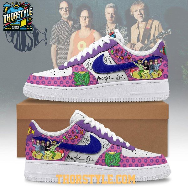 Phish 2025 Wading In The Velvet Sea Air Force 1 Shoes