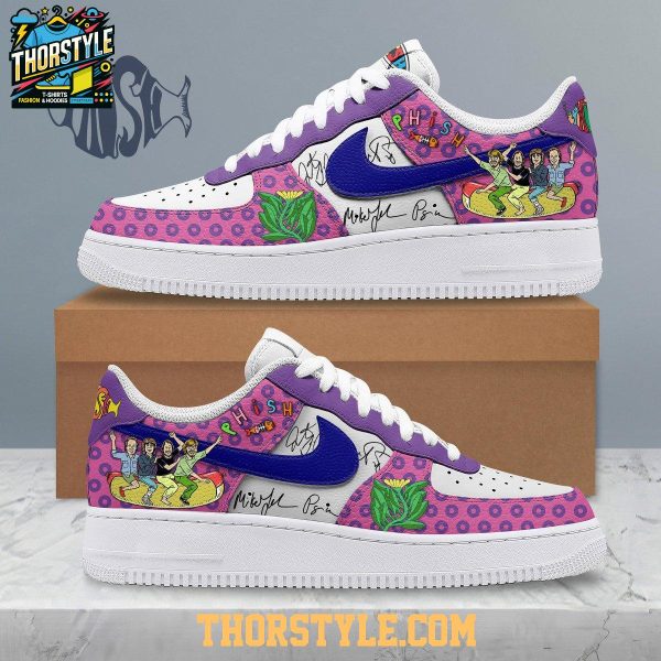Phish 2025 Wading In The Velvet Sea Air Force 1 Shoes