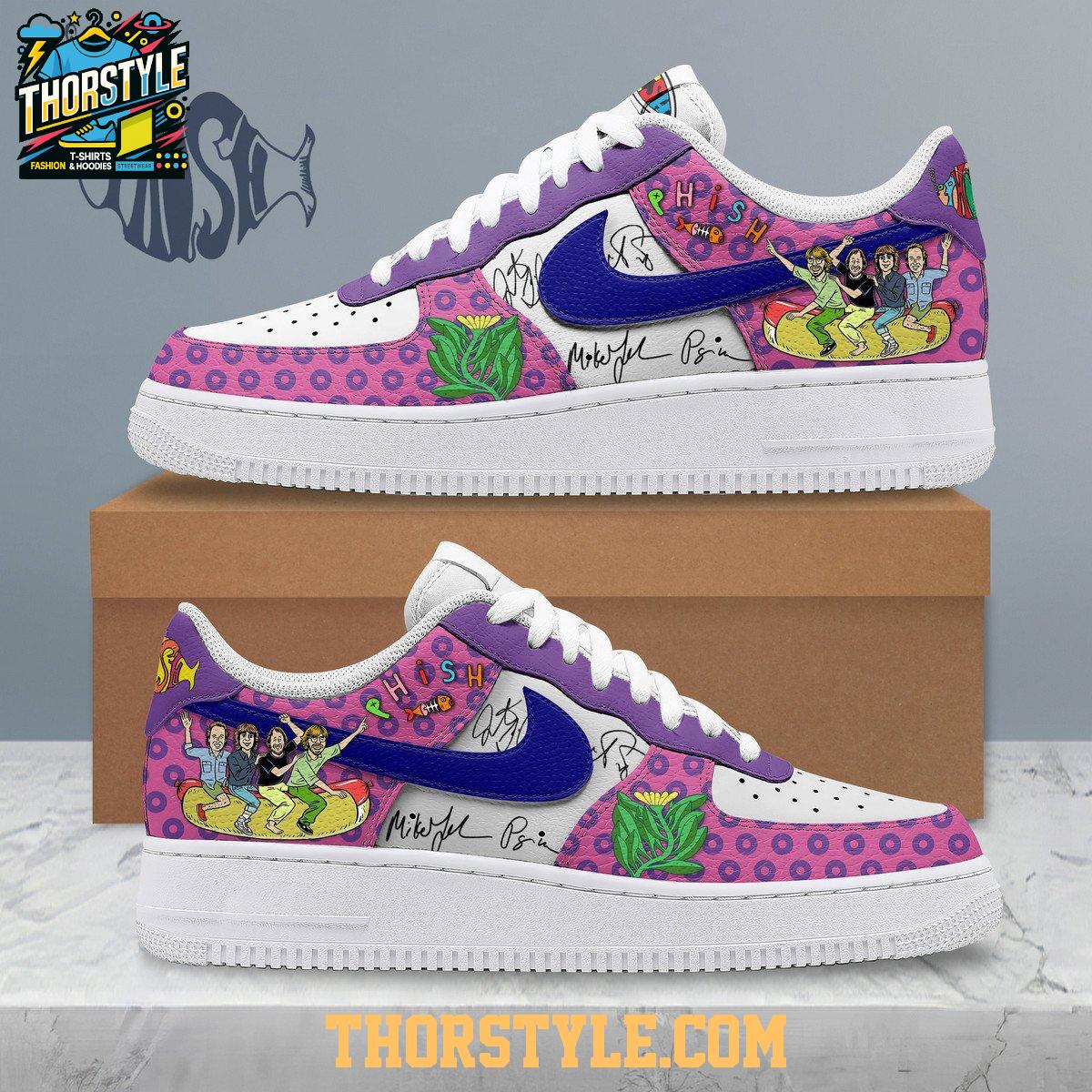 Phish 2025 Wading In The Velvet Sea Air Force 1 Shoes Phish 2025 Wading In The Velvet Sea Air Force 1 Shoes