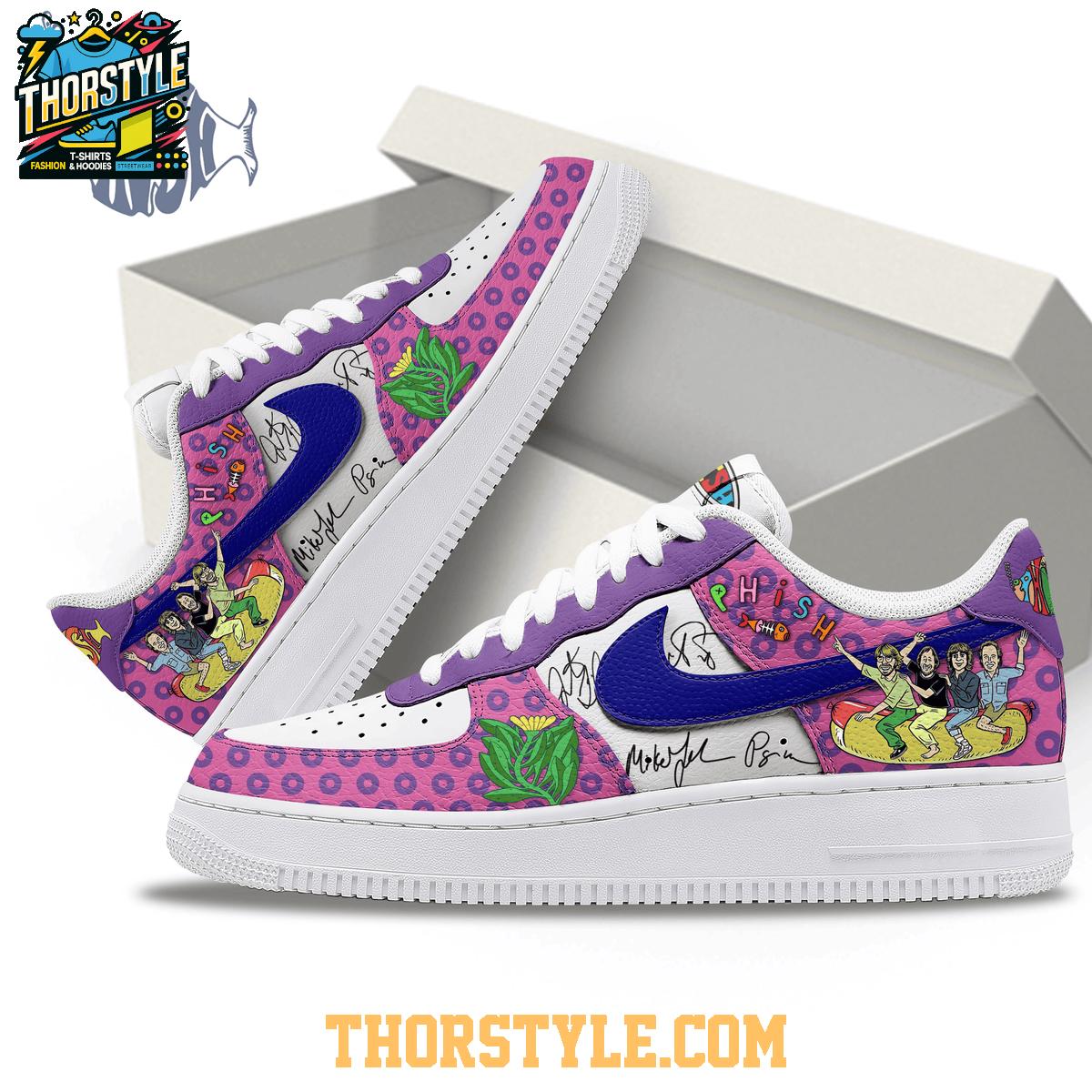 Phish 2025 Wading In The Velvet Sea Air Force 1 Shoes Phish 2025 Wading In The Velvet Sea Air Force 1 Shoes