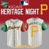 Pittsburgh Pirates Mexico 2025 Mexican Heritage Night Striped Baseball Jersey