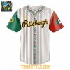 Pittsburgh Pirates Mexico 2025 Mexican Heritage Night Striped Baseball Jersey