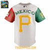 Pittsburgh Pirates Mexico 2025 Mexican Heritage Night Striped Baseball Jersey