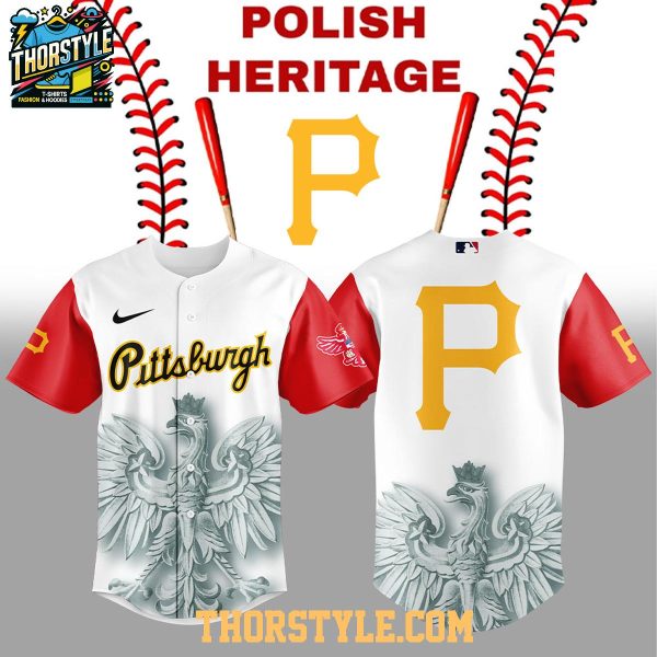 Pittsburgh Pirates Polish Heritage Night 2025 Honor Baseball Jersey