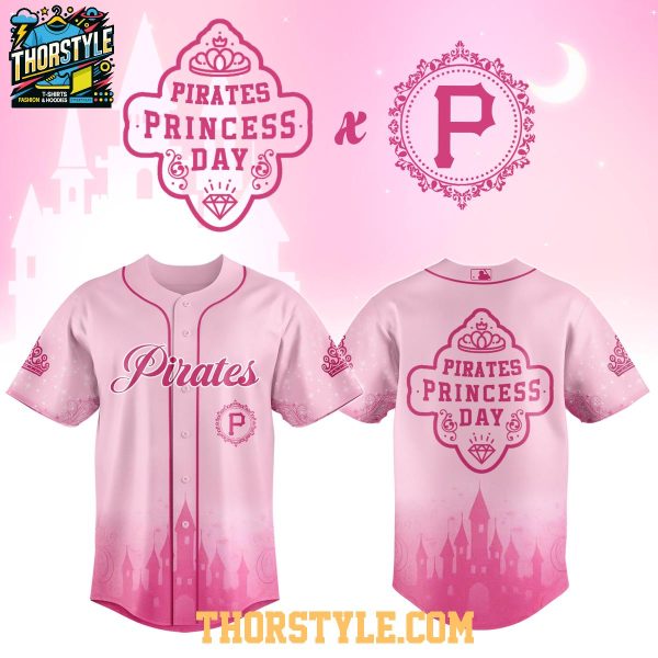 Pittsburgh Pirates Princess Day 2025 Celebration Baseball Jersey