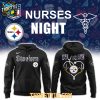 Pittsburgh Steelers Night Nurses Appreciation Work Of Heart 2025 Hoodie T Shirt