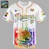 Rieleros de Aguascalientes 2025 Happy Pride Month Baseball Jersey