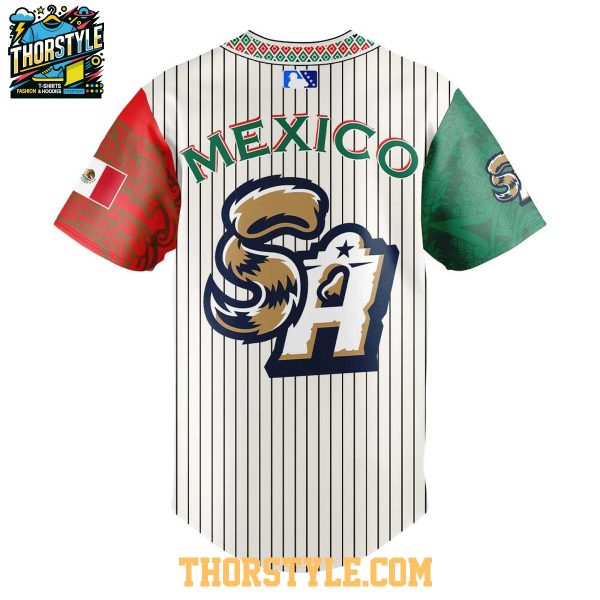 San Antonio Missions Mexican Heritage Night 2025 Celebrating Baseball Jersey