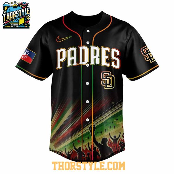 San Diego Padres 2025 Juneteenth Freedom Day Proud Baseball Jersey