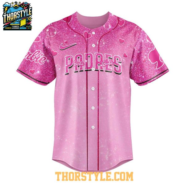 San Diego Padres Barbie Night 2025 Be One Team Let’s Celebrate Baseball Jersey