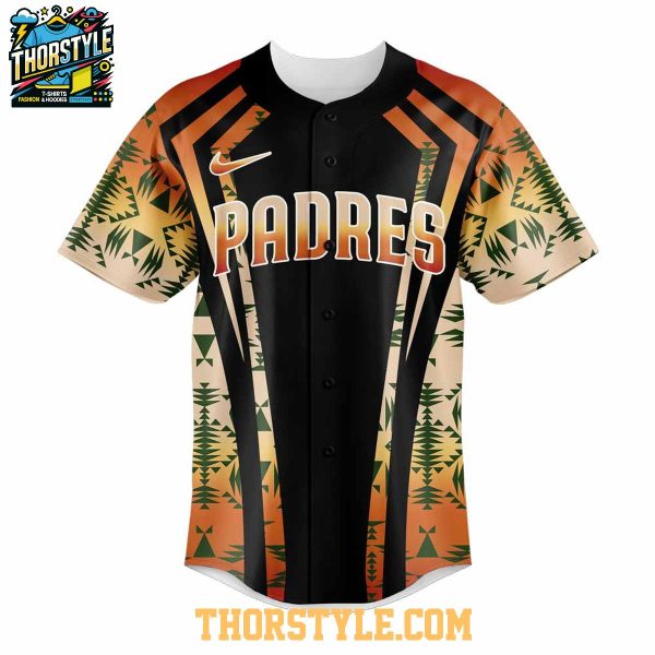 San Diego Padres Native American Heritage Proud Baseball Jersey