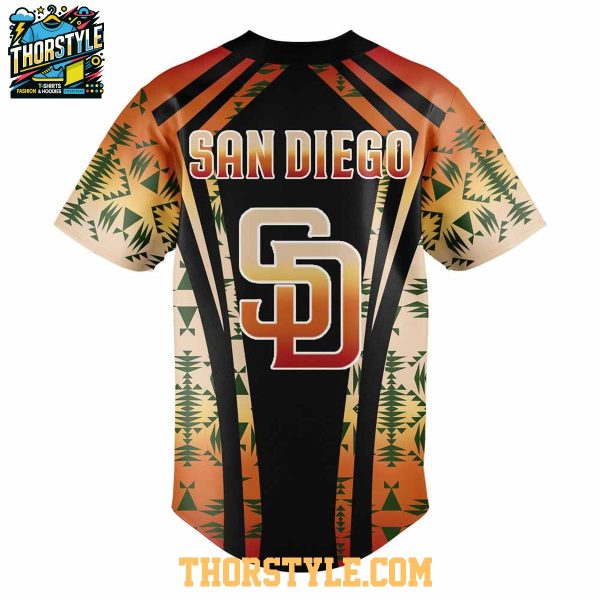 San Diego Padres Native American Heritage Proud Baseball Jersey