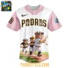 San Diego Padres Teddy Bear 2025 Dream Team MLB Baseball Jersey