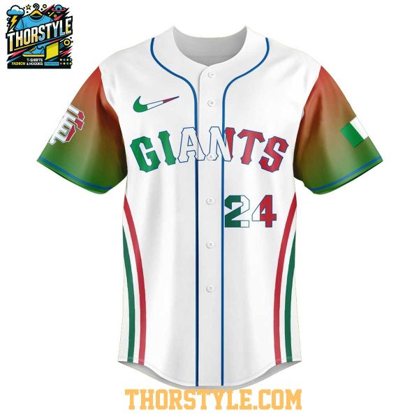 San Francisco Giants Celebrate Italian Heritage Night 2025 Baseball Jersey