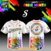 Rieleros de Aguascalientes 2025 Happy Pride Month Baseball Jersey