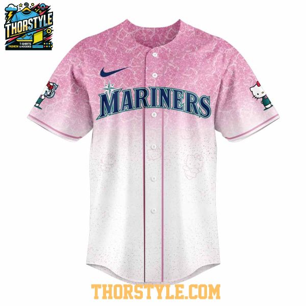 Seattle Mariners Hello Kitty Night 2025 Be One Team Baseball Jersey