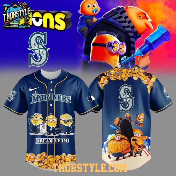 Seattle Mariners Minions Celebration 2025 Dream Baseball Jersey