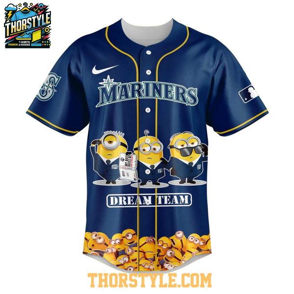 Seattle Mariners Minions Celebration 2025 Dream Baseball Jersey