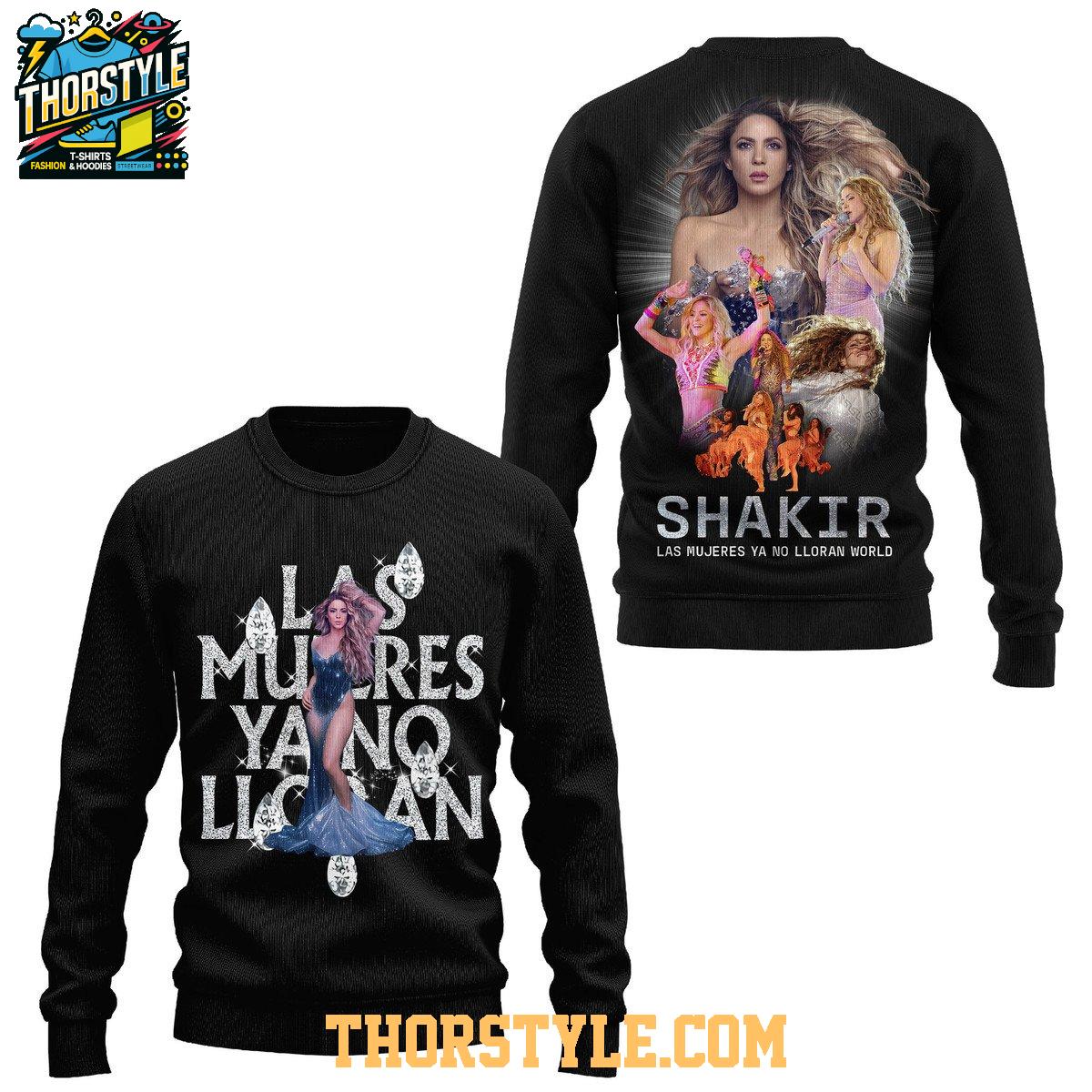 Shakira Las Mujeres Ya No Lloran World Tour 2025 Hip Don't Lie Hoodie T-Shirt Shakira Las Mujeres Ya No Lloran World Tour 2025 Hip Don't Lie Hoodie T-Shirt