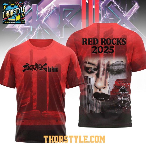 Skrillex Red Rocks 2025 Ready For The Show Hoodie T-Shirt