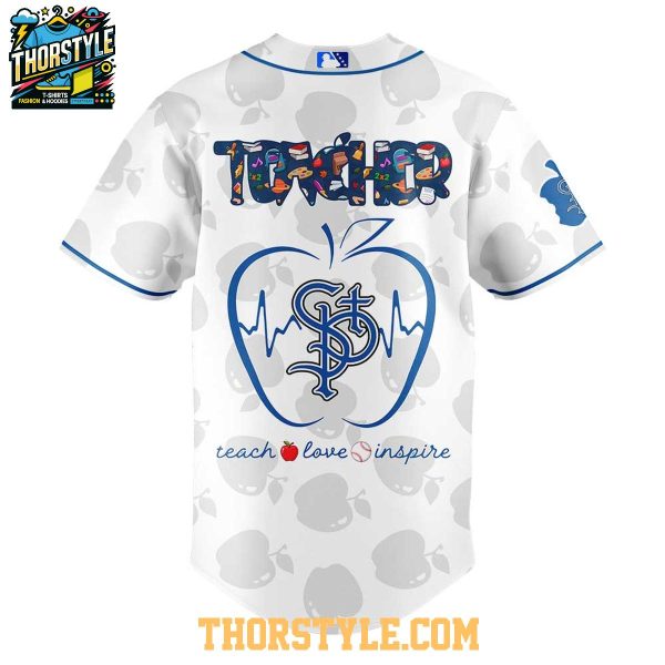 St. Paul Saints 2025 Teacher Appreciation Love Baseball Jersey