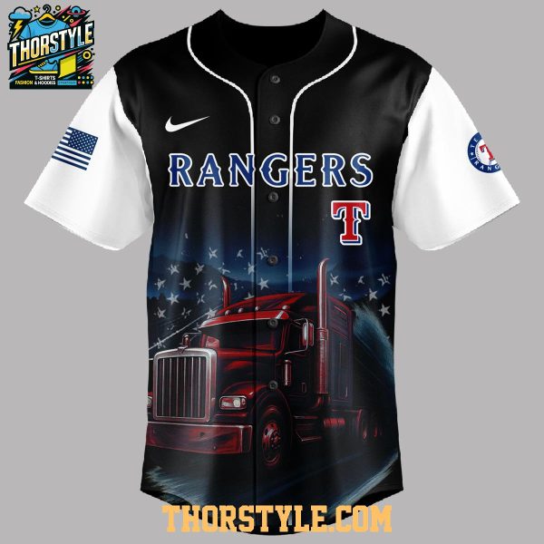 Texas Rangers Nation Truck Driver Appreciation 2025 Proud Baseball Jersey