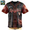 Texas Rangers Ryomen Sukuna 2025 Jujutsu Kaisen Night Baseball Jersey