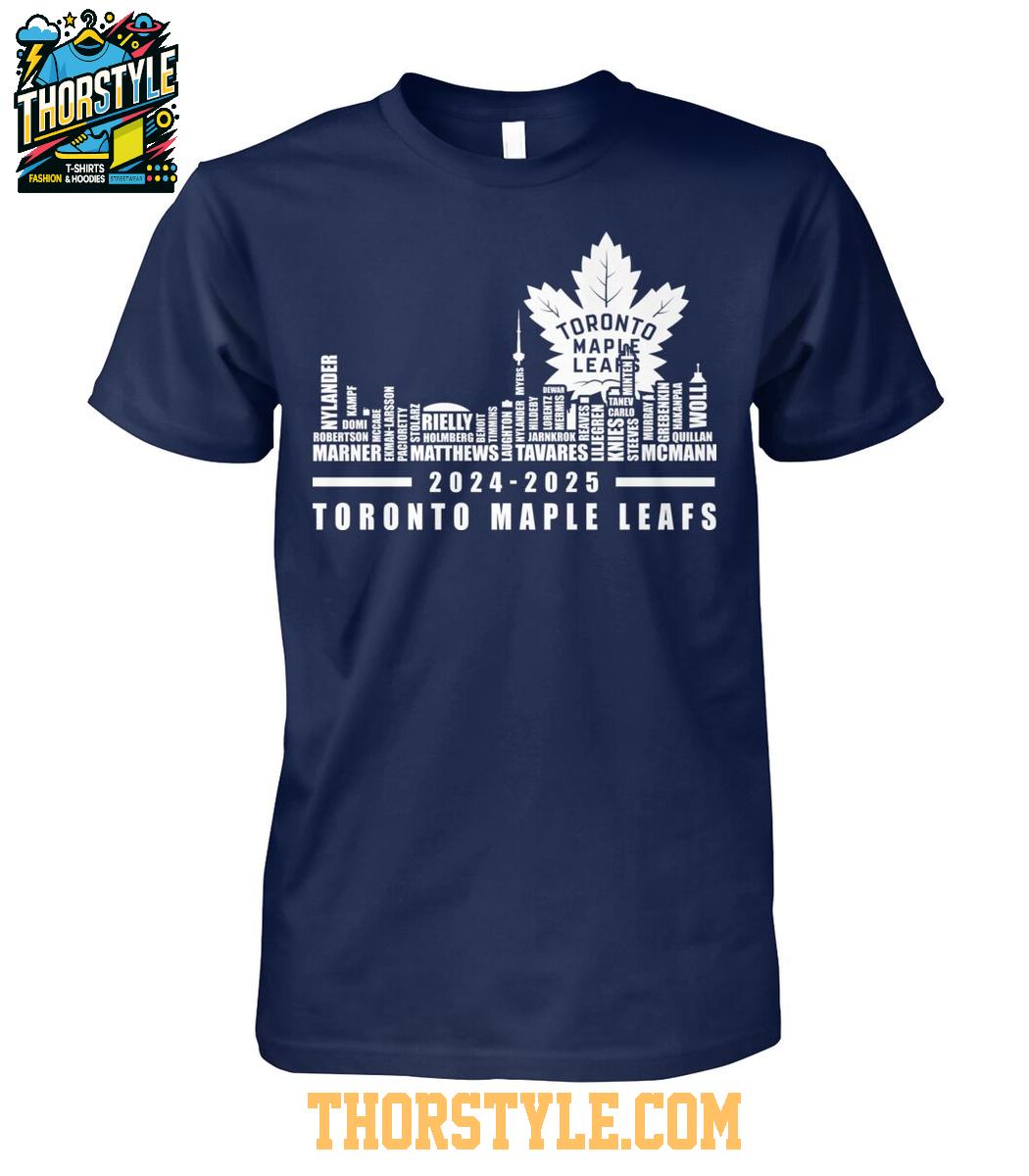 Toronto Maple Leafs Thank You For The Memories 2024-2025 TShirt Toronto Maple Leafs Thank You For The Memories 2024-2025 TShirt