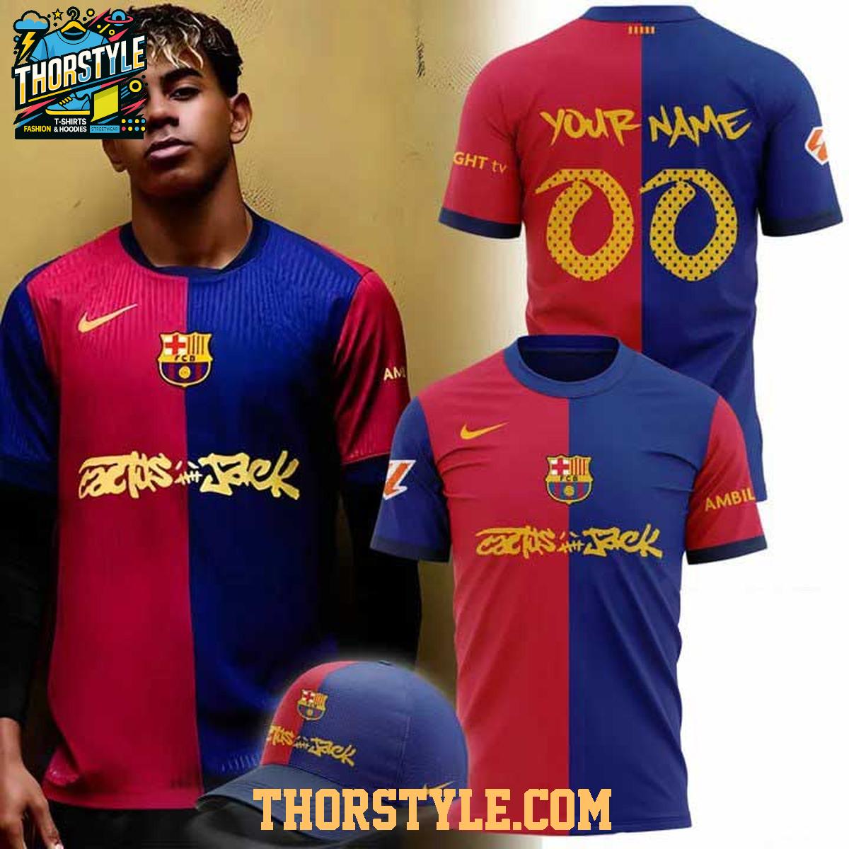 Travis Scott Barcelona Brings Cactus Jack To El Clásico 2025 Hoodie T-Shirt Travis Scott Barcelona Brings Cactus Jack To El Clásico 2025 Hoodie T-Shirt