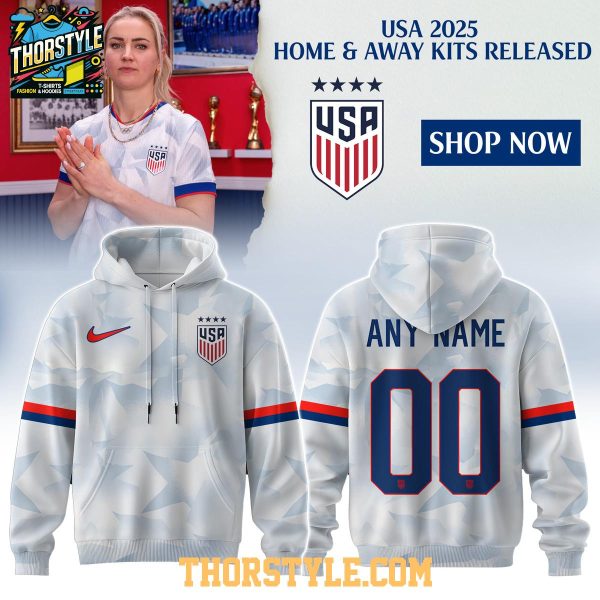 USA Soccer Team USNT 2025 Brilliant Home Stadium Personalized Hoodie T-Shirt