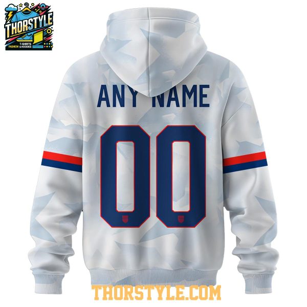 USA Soccer Team USNT 2025 Brilliant Home Stadium Personalized Hoodie T-Shirt