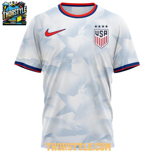 USA Soccer Team USNT 2025 Brilliant Home Stadium Personalized Hoodie T-Shirt