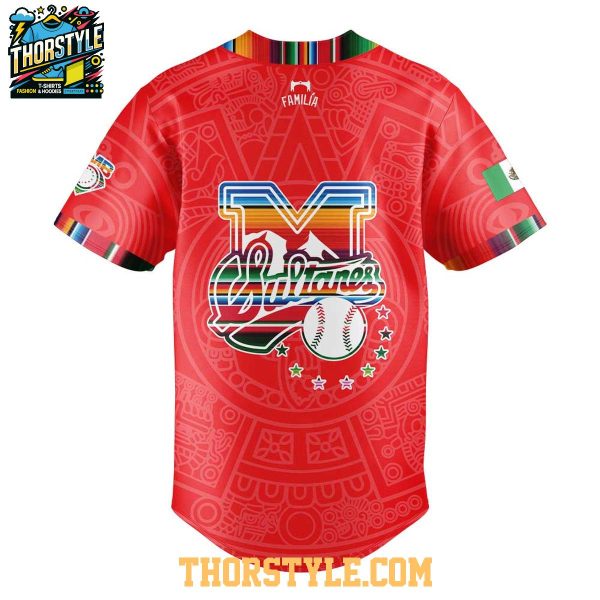 Uniforme Sultanes de Monterrey Mexican Heritage 2025 Celebration Baseball Jersey