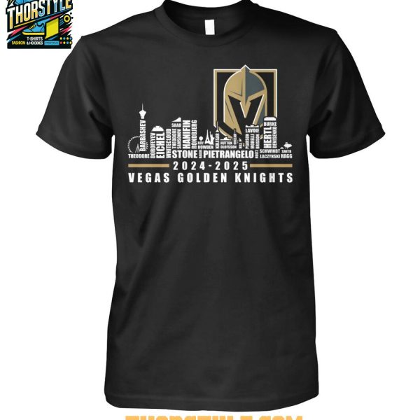 Vegas Golden Knights Thank You For The Memories 2024-2025 TShirt