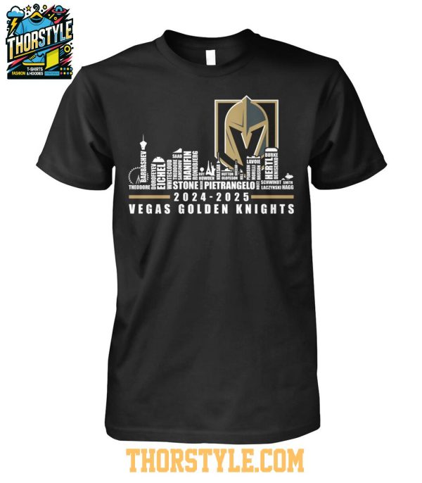 Vegas Golden Knights Thank You For The Memories 2024-2025 TShirt