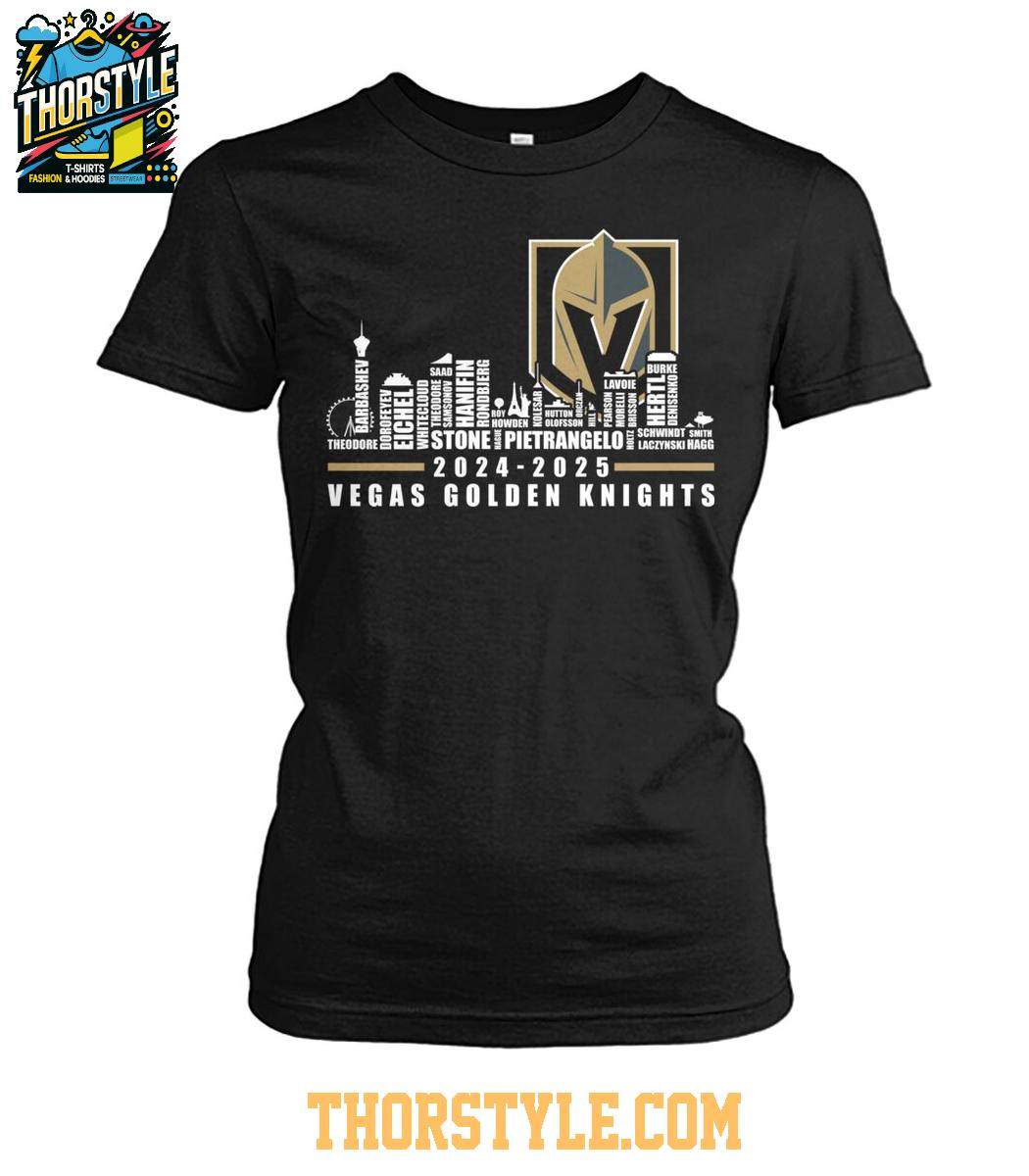 Vegas Golden Knights Thank You For The Memories 2024-2025 TShirt Vegas Golden Knights Thank You For The Memories 2024-2025 TShirt