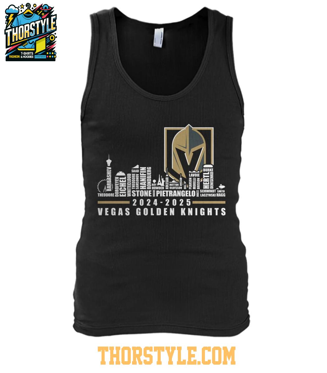 Vegas Golden Knights Thank You For The Memories 2024-2025 TShirt Vegas Golden Knights Thank You For The Memories 2024-2025 TShirt