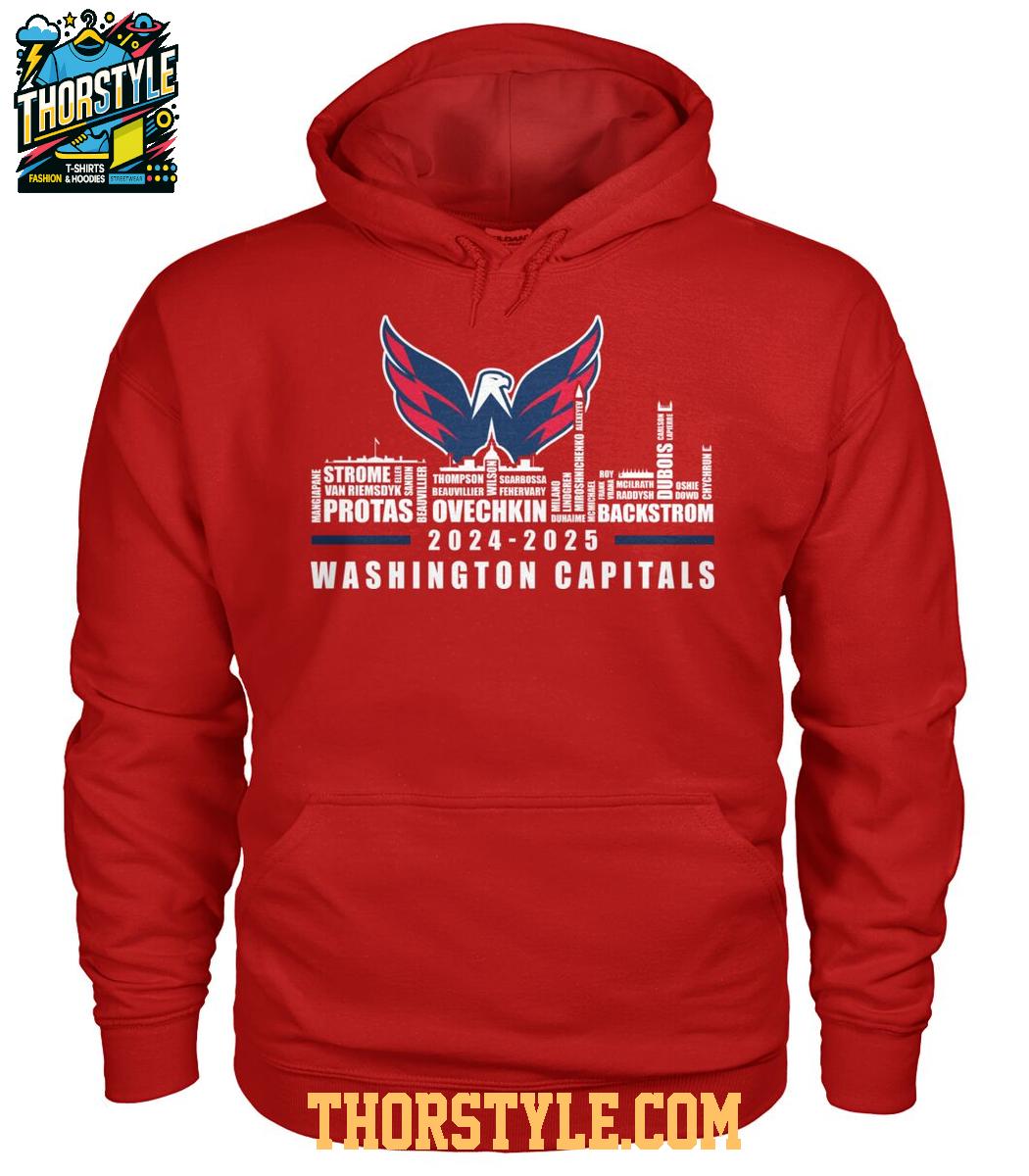 Washington Capitals Thank You For The Memories 2024-2025 TShirt Washington Capitals Thank You For The Memories 2024-2025 TShirt