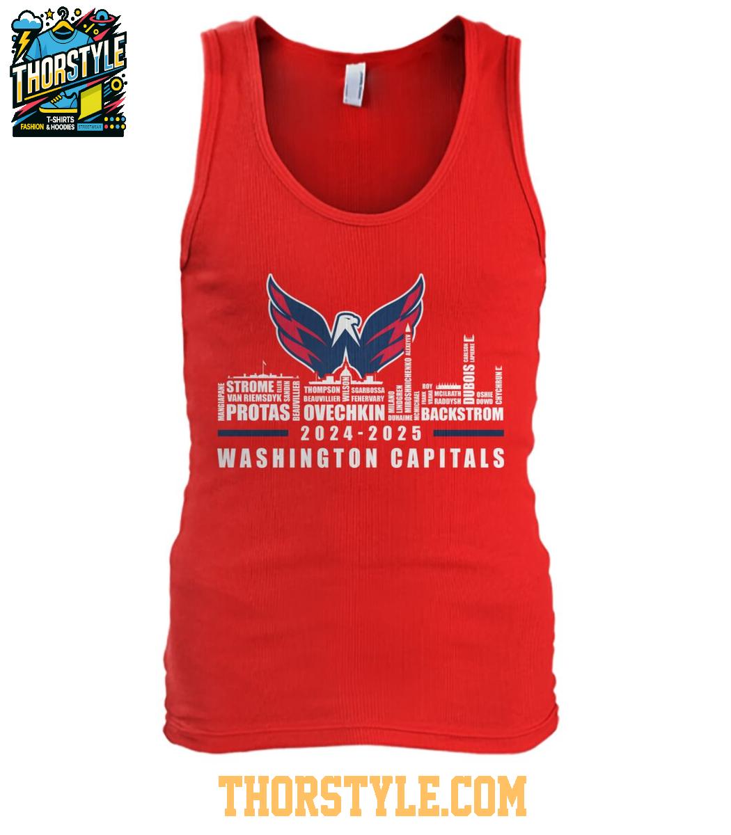 Washington Capitals Thank You For The Memories 2024-2025 TShirt Washington Capitals Thank You For The Memories 2024-2025 TShirt